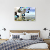 Toile Les femmes dans l'espace surréel (Insitu(Chambre))