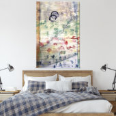 Toile "Les Feuilles" de Joan Soilleux (Insitu(Chambre))