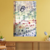 Toile "Les Feuilles" de Joan Soilleux (Insitu(Salon))