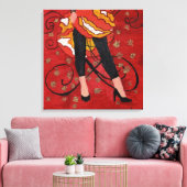 Toile Les Filles De KRW Veux Juste S'Amuser (Insitu(Salon))