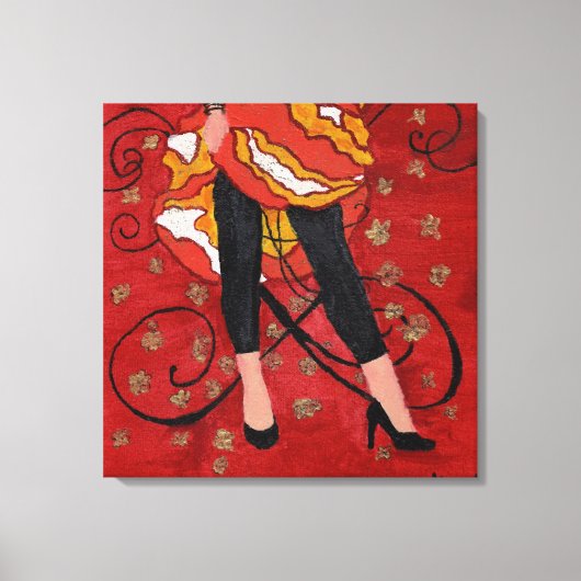 Toile Les Filles De KRW Veux Juste S'Amuser (Recto)