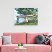 Toile 'Les filles portant un canot' - John LaFarge (Insitu(Salon))