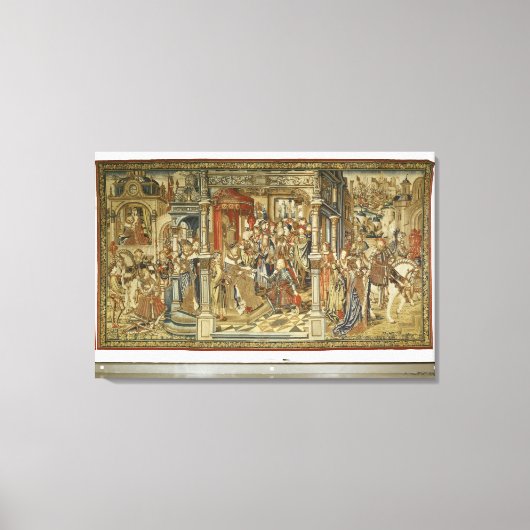 Toile Les fils de David Amnon et Absalom déclarent la gu (Recto)