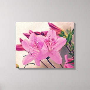Toile Les fleurs d'Azalea