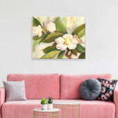 Toile Les fleurs de Magnolia (Insitu(Salon))