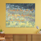 Toile Les fleurs du champ ne s'enfoncent pas sur un (Insitu(Salon))