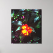 Toile Les fleurs jaillissent sous le soleil (Recto)