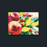 Toile Les fleurs vivaces<br><div class="desc">Vivacious Bloom I par Grace Popp. Caractéristiques de belles fleurs dans riches,  roses et rouges profonds arrangés avec diverses verdure.| 141739GG</div>