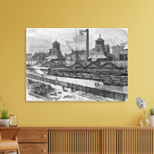 Toile Les fosses de St Pierre & St Paul au Le (Insitu(Salon))