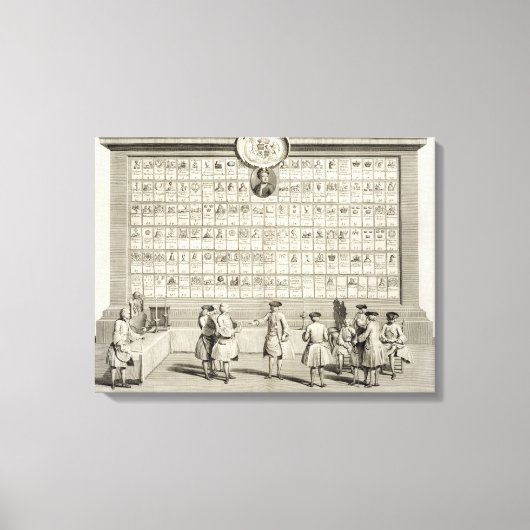 Toile Les Free Masons, avec des enseignes pour les diffé (Recto)