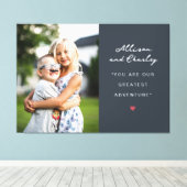 Toile Les frères et soeurs personnalisés (Insitu (Plancher de Bois))