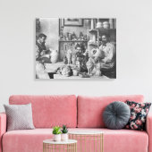 Toile Les frères Martin dans le studio du Southall (Insitu(Salon))