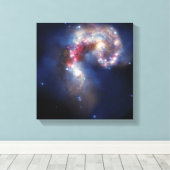 Toile Les Galaxies Antennes (Insitu (Plancher de Bois))