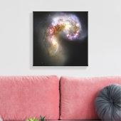 Toile Les galaxies d'Antennes (Insitu(Salon))