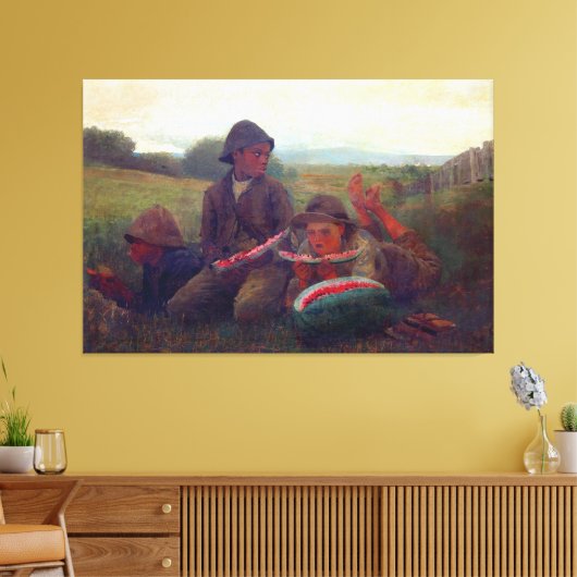 Toile Les garçons de pastèque - Homer Winslow (Insitu(Salon))