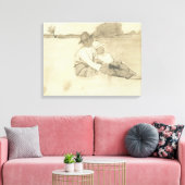TOILE LES GARÇONS NEGRO (Insitu(Salon))