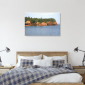Toile Les gens font du kayak de mer dans la baie de Fund (Insitu(Chambre))