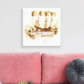 Toile Les Goonies Pirate Ship Aquarelle Graphique (Insitu(Salon))