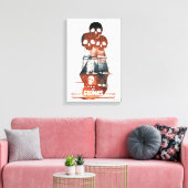 Toile Les Goonies Pirate Ship Silhouette Graphique (Insitu(Salon))