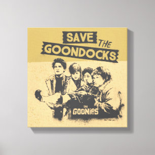 Toile Les Goonies "Sauvez Les Quais De Goon"