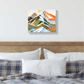 Toile Les Grandes Montagnes (Insitu(Chambre))