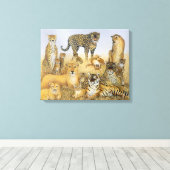 Toile Les grands chats (Insitu (Plancher de Bois))