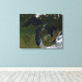 Toile Les Grands Lacs (Insitu (Plancher de Bois))