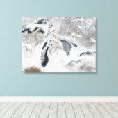 Toile Les Grands Lacs 2 (Insitu (Plancher de Bois))