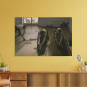 Toile Les gratte-ciels de Gustave Caillebotte (Insitu(Salon))