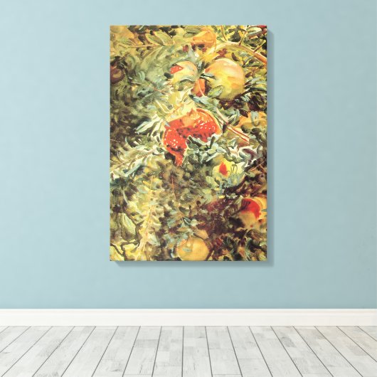 Toile Les Grenades II par John Singer Sargent (Insitu (Plancher de Bois))