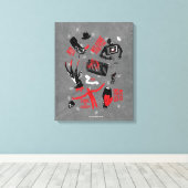 Toile Les Griffes de la nuit | Freddy Krueger Talk (Insitu (Plancher de Bois))