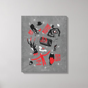 Toile Les Griffes de la nuit   Freddy Krueger Talk