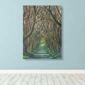 Toile Les haies sombres (Insitu (Plancher de Bois))