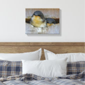 Toile Les hirondelles d'arbre regardent le grand monde (Insitu(Chambre))