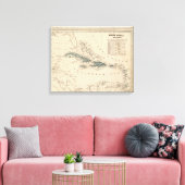 Toile Les îles de l'Inde occidentale (Insitu(Salon))