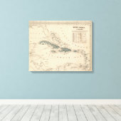 Toile Les îles de l'Inde occidentale (Insitu (Plancher de Bois))