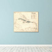 Toile Les îles de l'Inde occidentale (Insitu (Plancher de Bois))