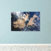 Toile Les îles Falkland (îles Malvinas). (Insitu (Plancher de Bois))