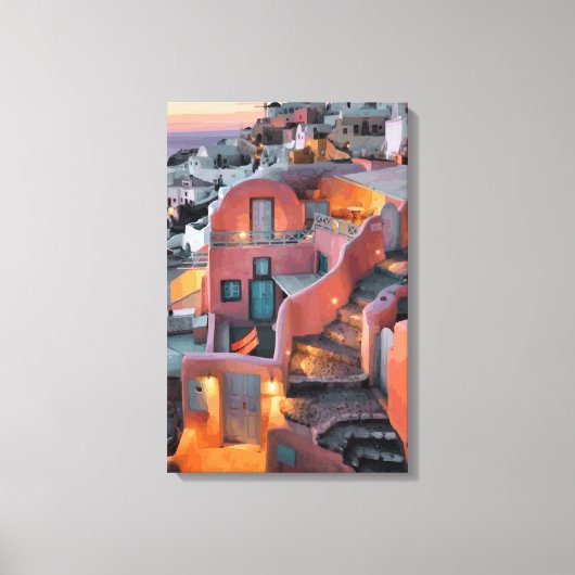 Toile Les îles grecques (Recto)