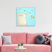 Toile Les îles Hawaiiennes (Insitu(Salon))
