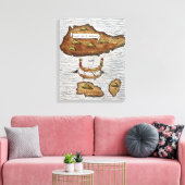 TOILE LES ÎLES LADRONE (Insitu(Salon))