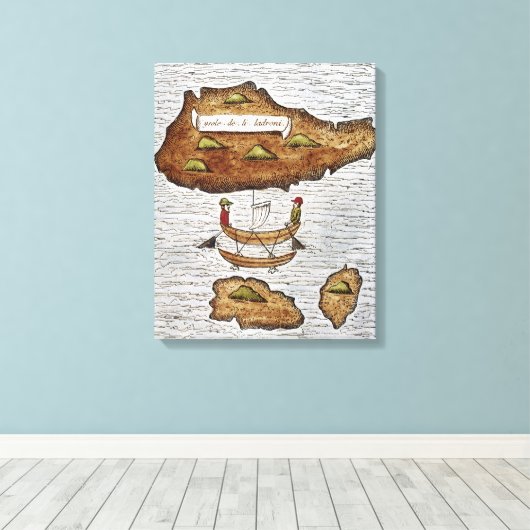 TOILE LES ÎLES LADRONE (Insitu (Plancher de Bois))