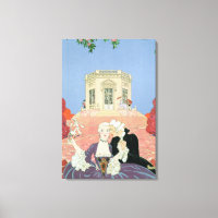 Les Indolents, illustration pour 'Fetes Galantes'