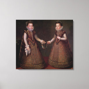 Toile Les Infantas Isabella Clara Eugenia