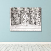 Toile Les Interprétations des célèbres (Insitu (Plancher de Bois))