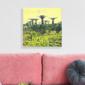 Toile Les jardins de Singapour dans la baie (Insitu(Salon))