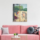 Toile Les jardins publics (Insitu(Salon))