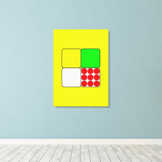 Toile Les Jerseys de course de vélo 3 Jaunes (Insitu (Plancher de Bois))