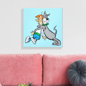 Toile Les Jetsons | George & Astro Hug (Insitu(Salon))