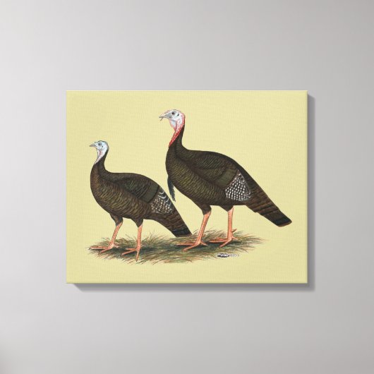 Toile Les Jeunes Filles de Turkeys (Recto)